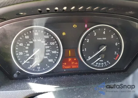 2008 BMW X5 3.0Si z USA, uszkodzony, nr VIN 5UXFE43528L020656